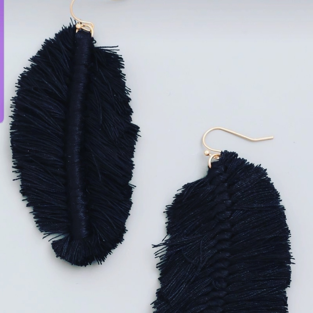 Oval tassel Earrings